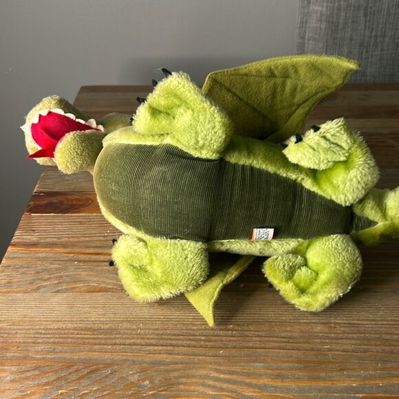 R. Dakin‎  vintage 1980 green plush dragon toy collectable - Picture 3 of 7